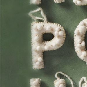 NWT Anthropologie Monogram “P”